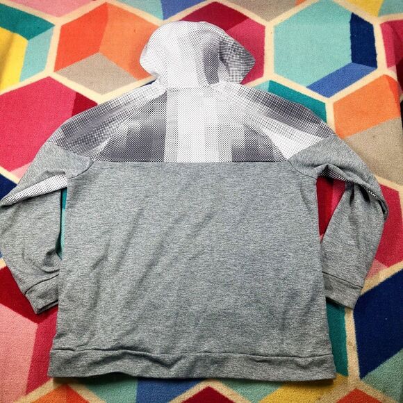 Nike Hoodie Men's Size XL Gray Pullover Sweatshirt Dri-Fit Training Athletic - Picture 6 of 6